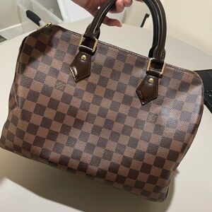 Louis Vuitton speedy 30 Damier ebene.